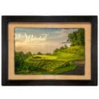 Framed Rectangle Slate on Birch
