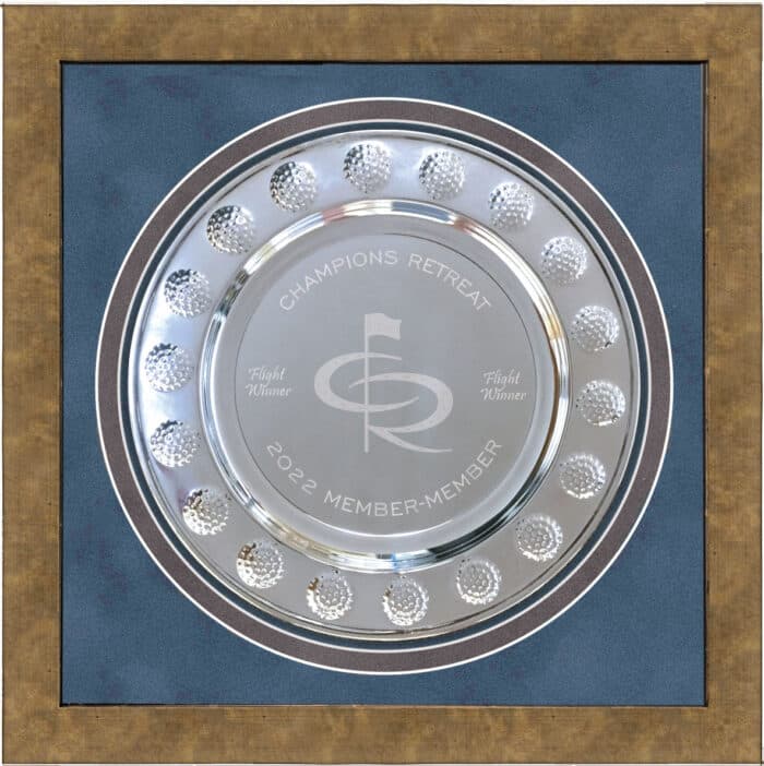 Golf Ball Plate Shadowbox - Image 2