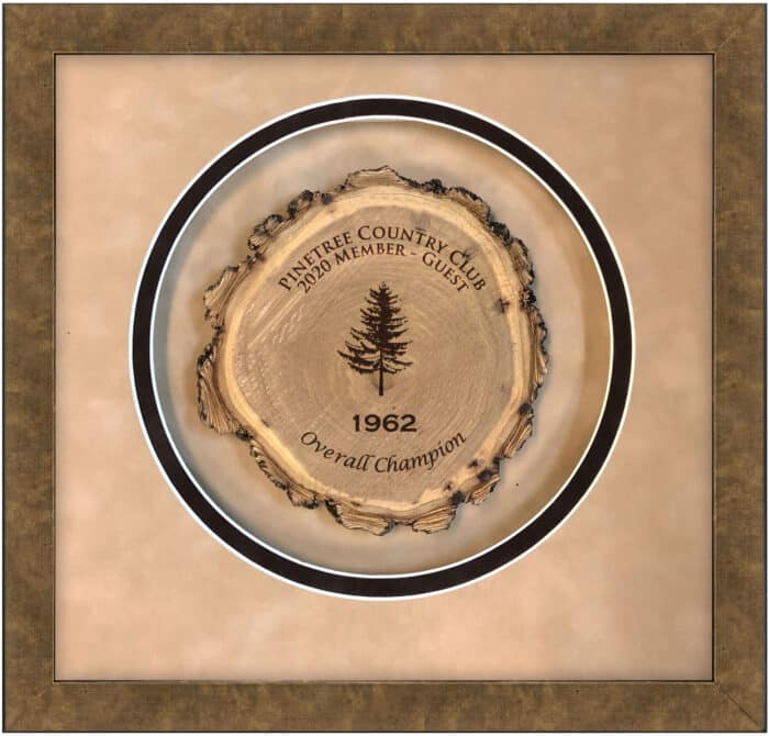 Framed Log Plaque - Image 2