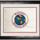 Standard Framed Embroidered Flag