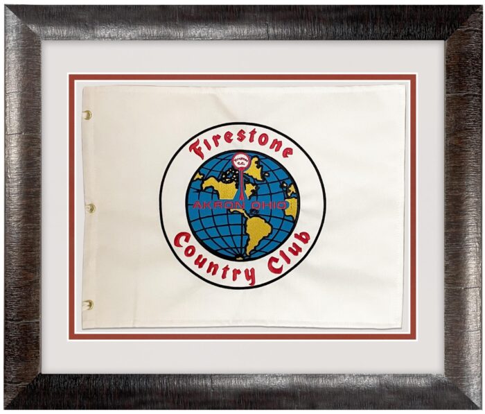 Standard Framed Embroidered Flag