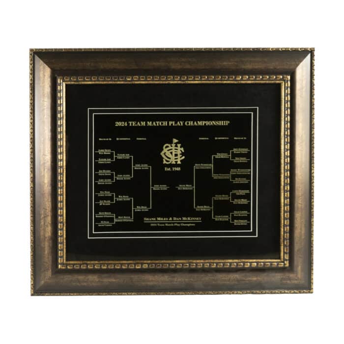 Framed Match Play Bracket - Image 2