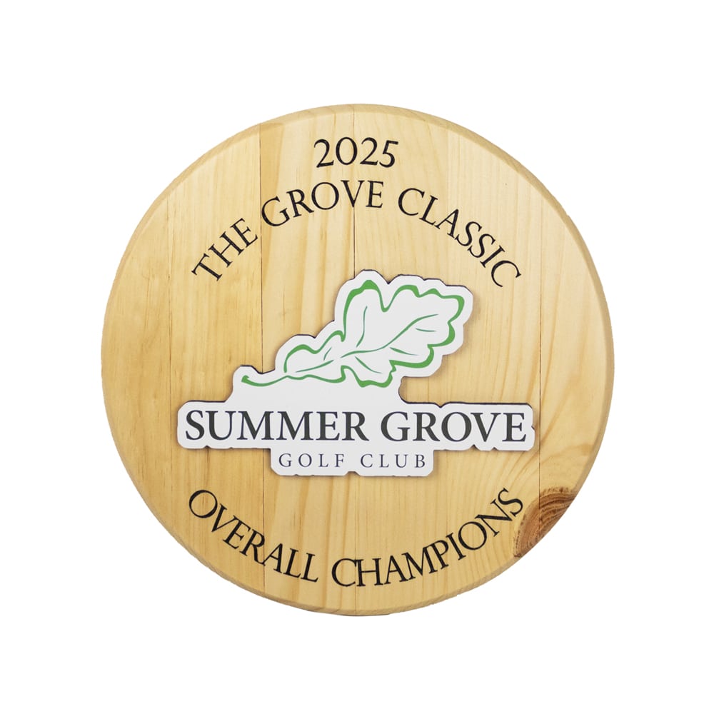 Replica Links Whisky Barrel Lid - Image 11