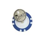 Poker Chip with Removable Marker