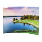 Sublimated Curved Glass
