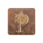 Leatherette Coaster