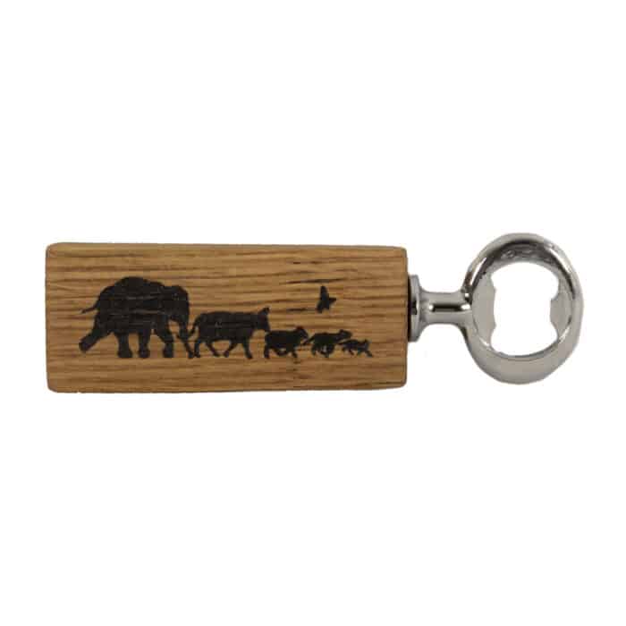 Whiskey Barrel Hand Held Bottle Opener - Image 2