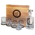 5 Piece Set in Wooden Box