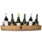 Whiskey Barrel Hanging Stave Bar