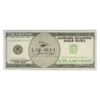 Wooden Dollar Bill Award