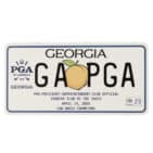 Wooden License Plate