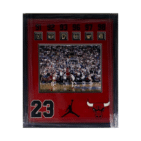 Jordans Last Shot with Championship Rings