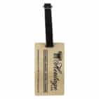 Wooden Bag Tag