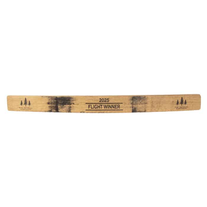 Mini Whiskey Barrel Stave Award