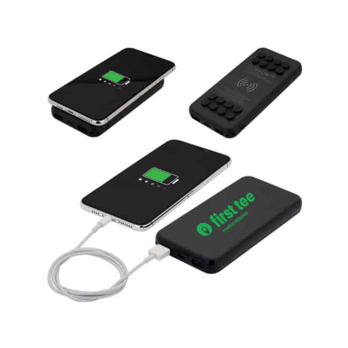 Octo Grip Wireless Charger & Power Bank 10,000 mAh