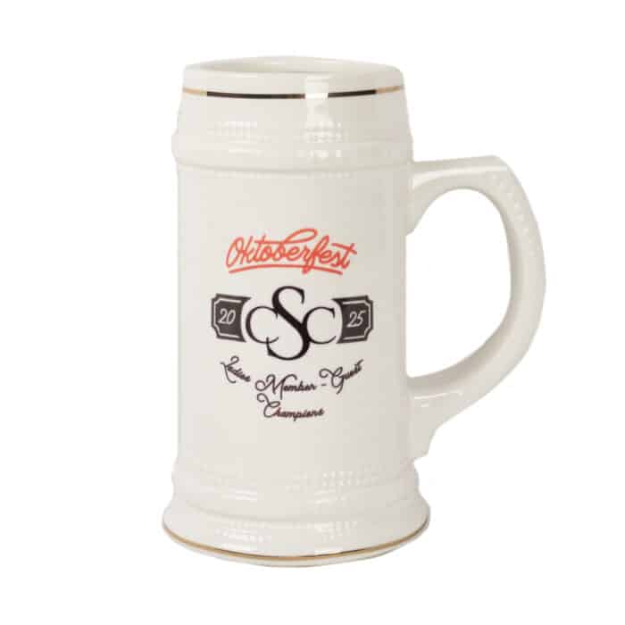 White Sublimatable Ceramic Stein
