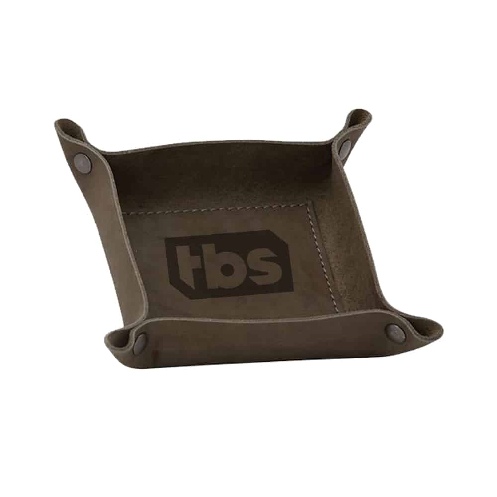 Leather Valet Tray Organizer